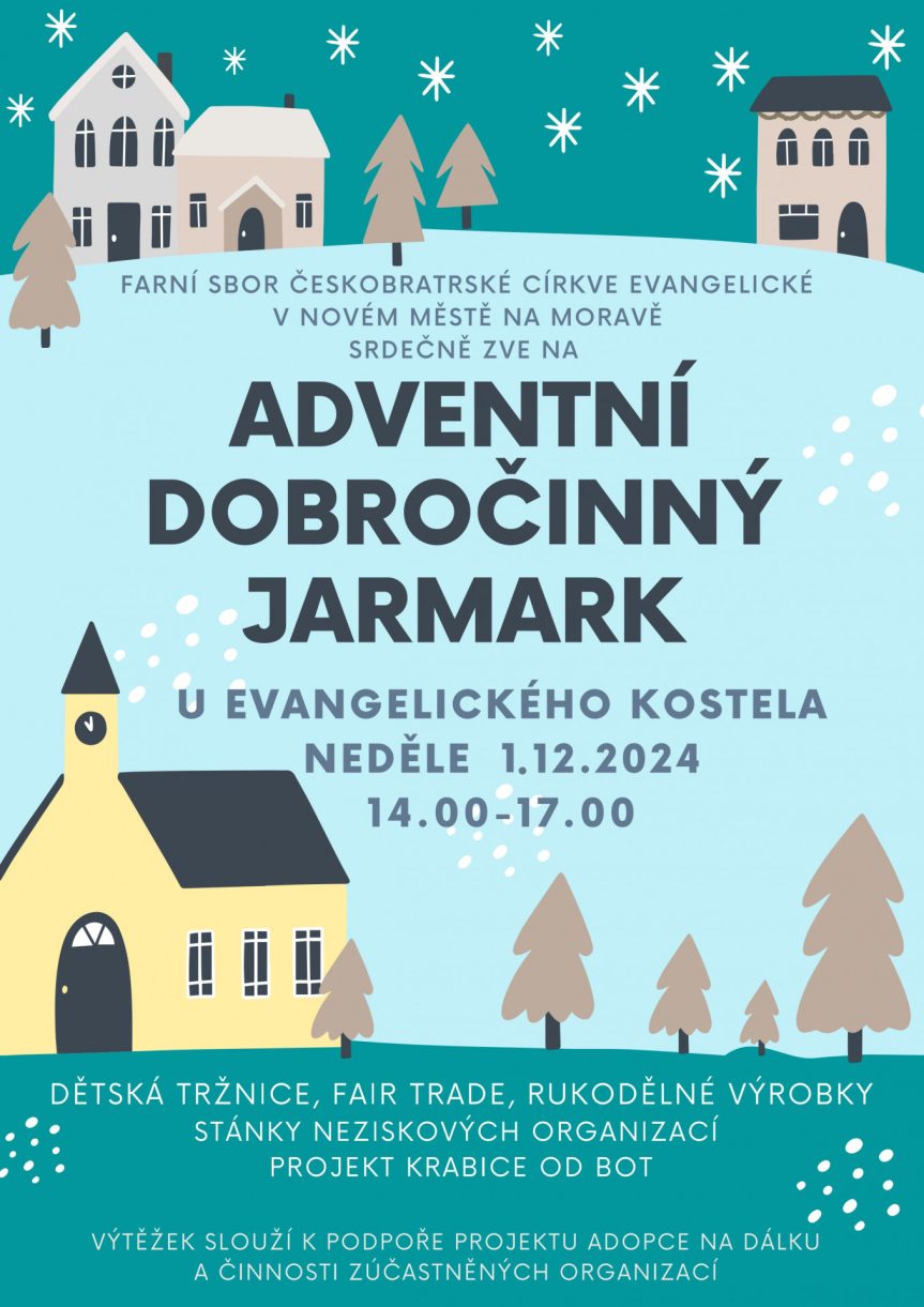Plakát_Adventní dobročinný jarmark
