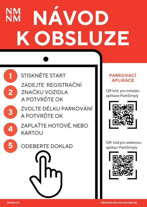 Návod na placení parkovného